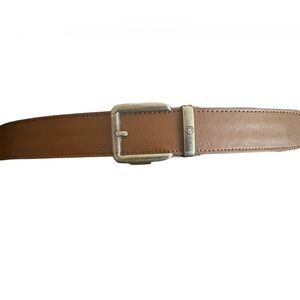 Nexbelt Brown Leather Belt Bag with Adjustable Strap